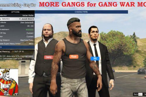 More Gangs Addon for Gang War [.NET] 1.2